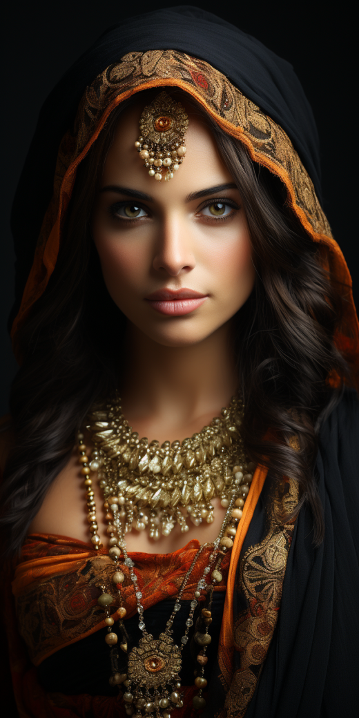 時尚波西米亞風印度女孩：23歲的藝術攝影作品