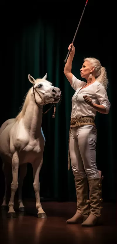熱血女牛仔獵馬戰，勇往直前抓野牛
