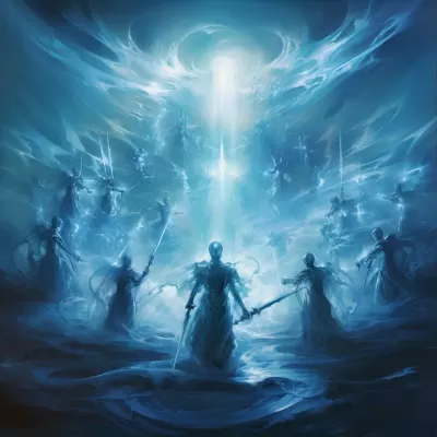 幽幽劍魂永斗，藍幻透明幽靈，幻境戰幢，幻幽決斗之韻。