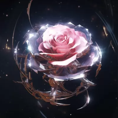 神秘宇宙中的綻放之美