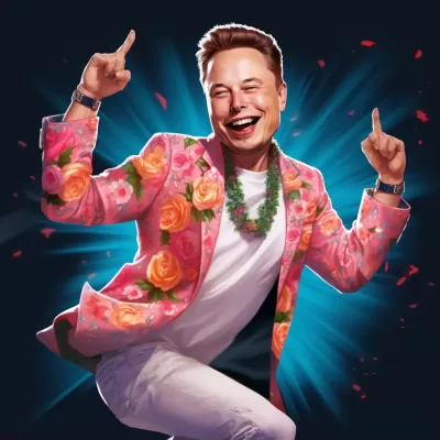 卡哇伊版埃隆·馬斯克翩翩起舞！