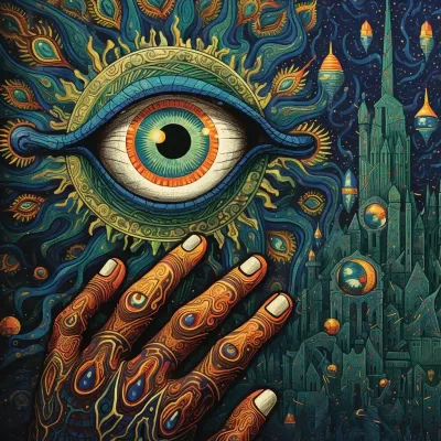 萬手奇觀，錯綜復雜的光學幻象。