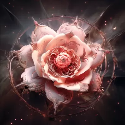 神秘宇宙中的綻放之美