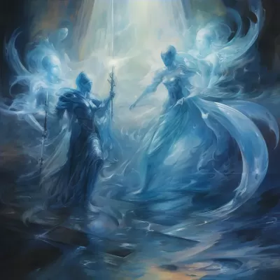 幻境畫卷：千年戰魂持劍繼續戰斗，虛幻碧藍，永世宿命，榮耀回響