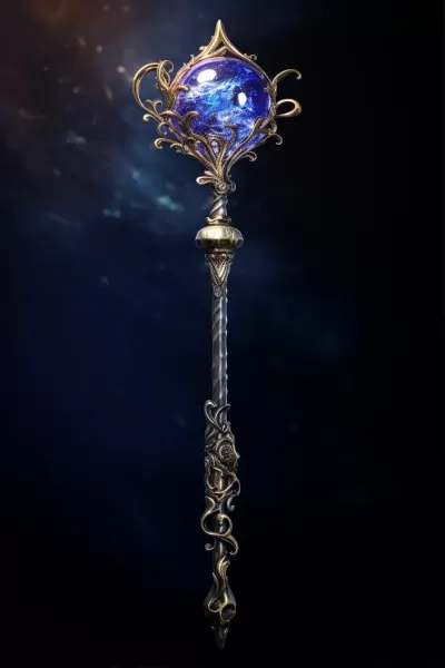 魔法師的法杖：壯麗神秘，妖異魅力，唯有真正英雄才能駕馭的奇幻之物