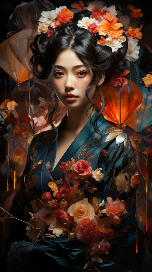 midjourney動漫人物