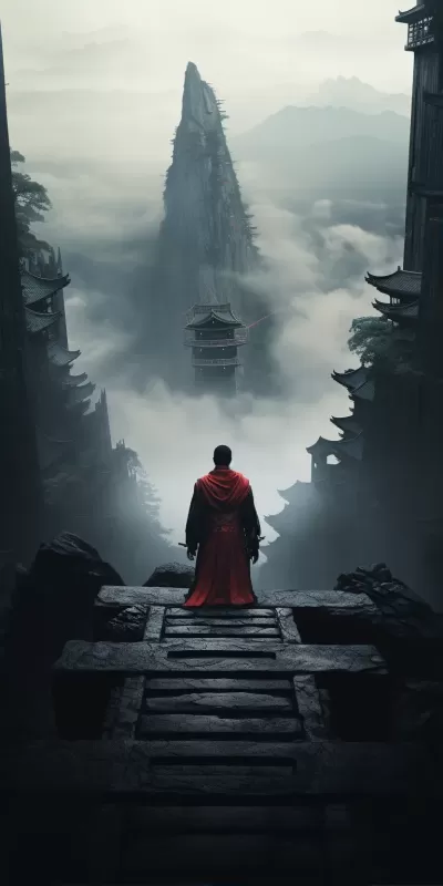《仰望泰山，探尋炫酷武藝的賽博朋克世界》