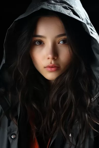 天生細膩，真實紋理，揭示肌膚細孔與紋路的少女之顏。