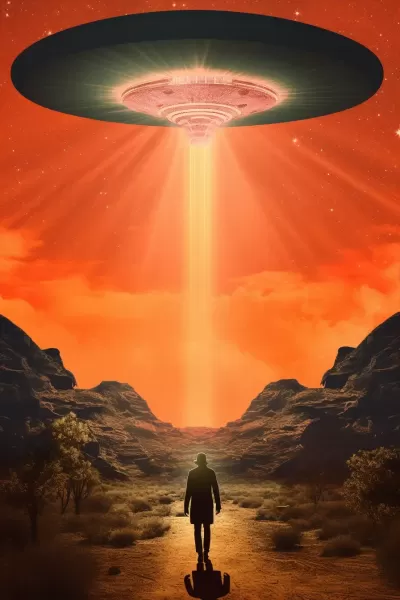 迷幻光影下的沙漠異星綁架
