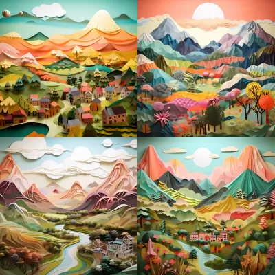 層層紙房與山川交融，巴拉圭恩卡納希翁的壯美風景