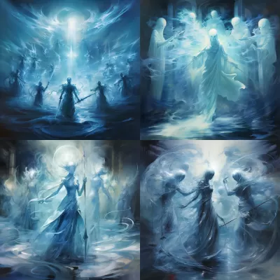 幽幽劍魂永斗，藍幻透明幽靈，幻境戰幢，幻幽決斗之韻。