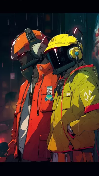 90年代，在Favela da Rocinha的Daft Punk