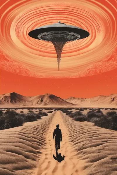 迷幻光影下的沙漠異星綁架