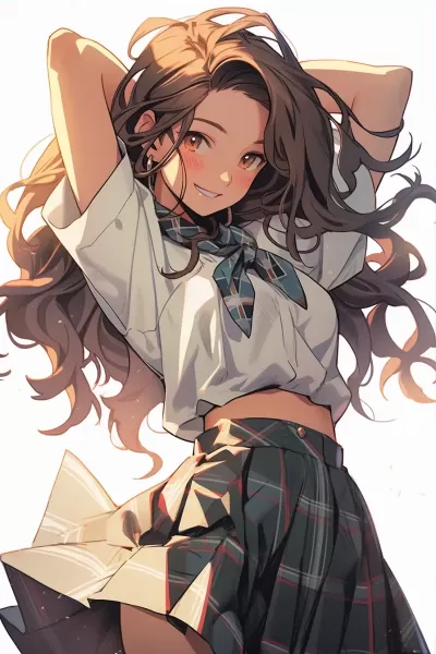 高品質的繪畫之少女