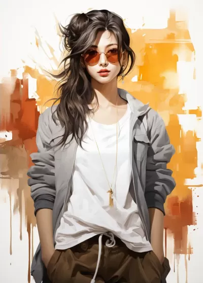 清涼時光中的藍白慵懶