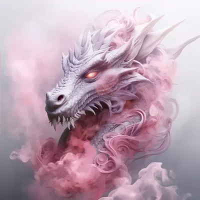 煙霧中的神奇龍
