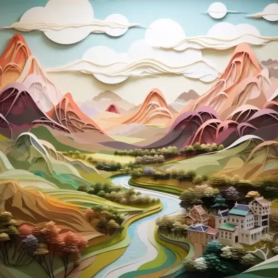 層層紙房與山川交融，巴拉圭恩卡納希翁的壯美風景