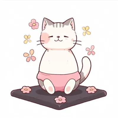 貓咪練習普拉提