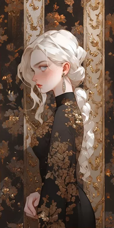 墻后的密封女孩