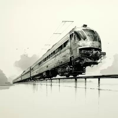 16k日本墨，讓列車懸浮，顯瘦神器，超高畫質引爆視覺盛宴