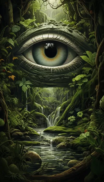 迷幻叢林：真實(shí)與夢(mèng)幻交織，蟲眼透視勾引你