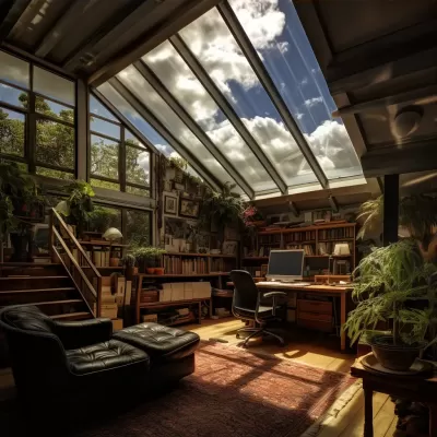 家中學習，智能獨立照明，32K HDR，舒適學習環境。