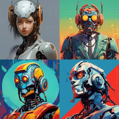 《時光倒流，機器繪魂》：揭秘Windows 98設計機器人肖像畫