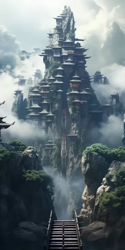 《仰望泰山，探尋炫酷武藝的賽博朋克世界》
