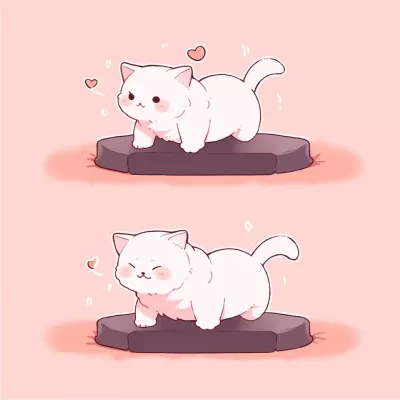 貓咪練習普拉提