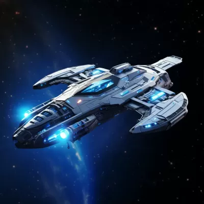 未來星艦翱翔宇宙，征服星際夢想