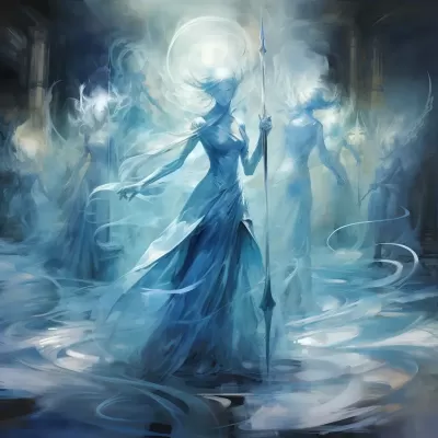 幽幽劍魂永斗，藍幻透明幽靈，幻境戰幢，幻幽決斗之韻。