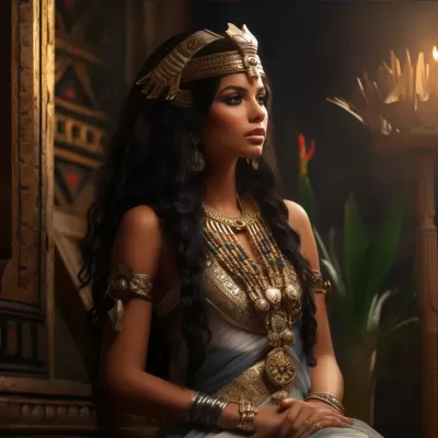 古代美麗女王克利奧帕特拉：為現代社區傳遞正能量與自愛