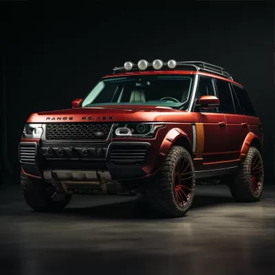 紅色路虎汽車，觸動心弦的電影風(fēng)格，尋覓獨(dú)特汽車零件