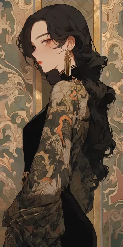 墻后的密封女孩