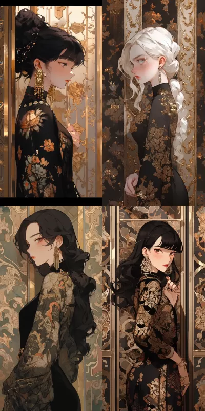 墻后的密封女孩