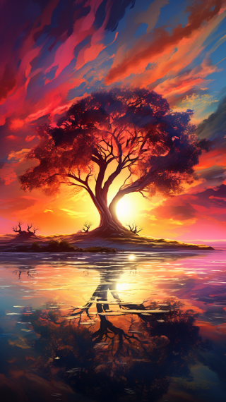 美麗的夕陽，撩撥心弦