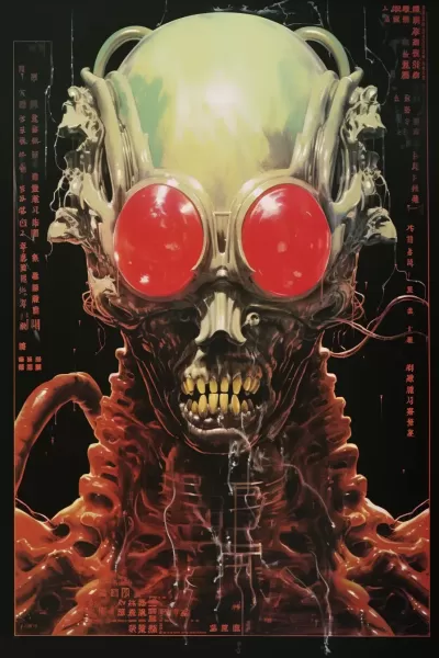 珍藏版！《異形》（1979）日本仿制海報，誘人不已！