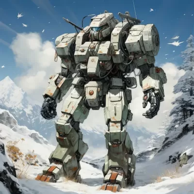 《烽火冰雪原，細膩機甲戰》
