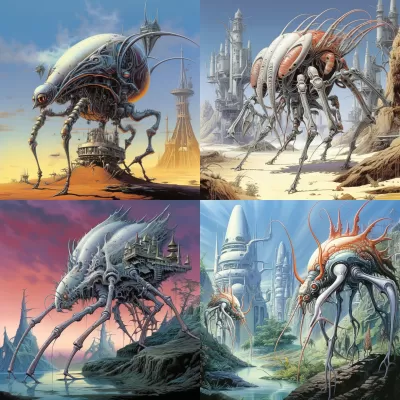 《幻想世界的神奇生物》：英國奇幻與科幻插畫家羅德尼·馬修斯的引人入勝之作
