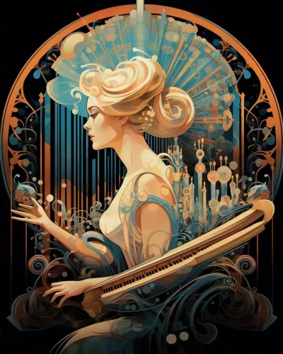 壯觀場景：世界最大的管風琴奏響，Erte、Mucha海報如夢如幻