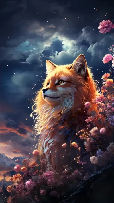 夢幻之夜：銀河彎月與粉紅溪谷的星光奇遇