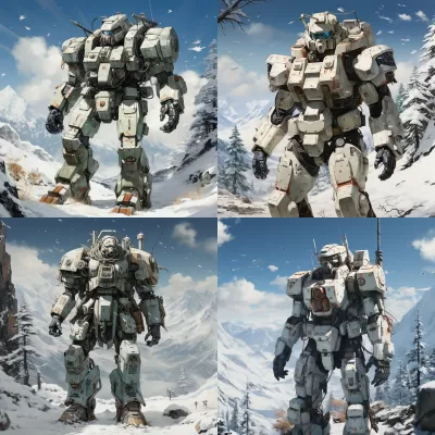 《烽火冰雪原，細膩機甲戰》