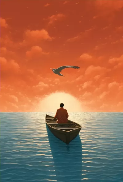 《天空中的木船人：尋覓飛翔之旅》