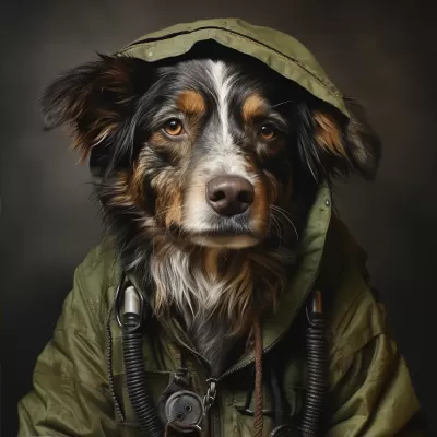 狗狗的肖像畫：傳達無言的真情與忠誠
