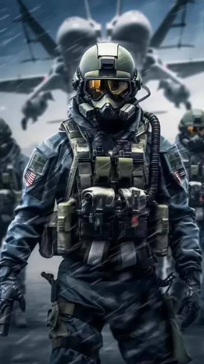 超級空戰(zhàn)：五只熊貓?zhí)胤N部隊與殲-11戰(zhàn)機的震撼對決