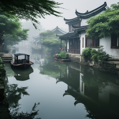 江南千古韻味，水鄉(xiāng)迷霧古建，徠卡M10盡顯古都風(fēng)韻，凝聚歷史與自然之美