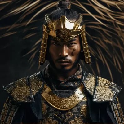 “黃金世界，未來的武士。”