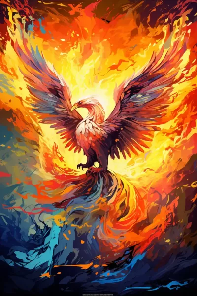 重生之鳳凰：炙熱火焰中涅槃重生，獻身引來輝煌