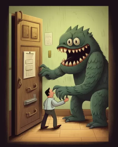 《商人與怪物的握手》