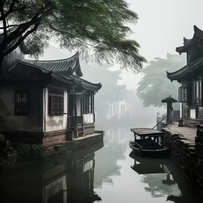 江南千古韻味，水鄉(xiāng)迷霧古建，徠卡M10盡顯古都風(fēng)韻，凝聚歷史與自然之美